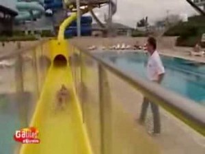 A German Water Looping Slide