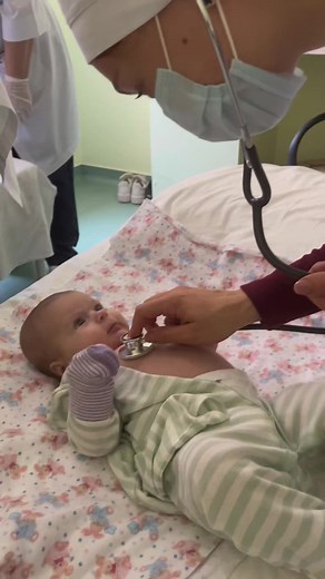 Baby Medical Examination with Healthcare Professional