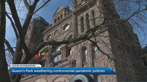 Question period at Ontario legislature dominated by fury over provincial restrictions
