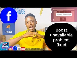 Boost unavailable problem fixed on Facebook page.