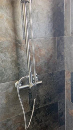 Wall mounted mixer installation