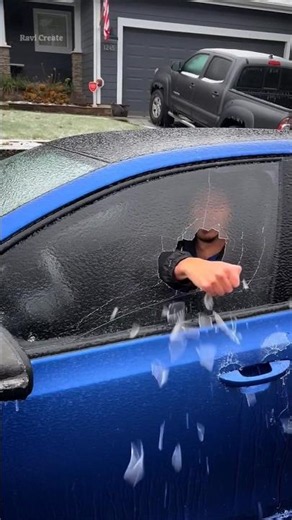 How to defrost car window easily 🥶 #alightmotion