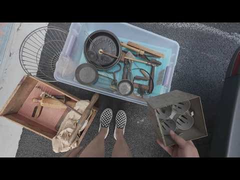 Sorting Antiques & Good Junk We Bought Sight Unseen
