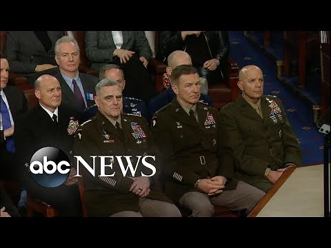 President Trump discusses the strength of US military | SOTU 2020 l ABC News