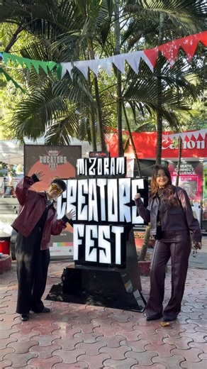 Xorem Golay on Instagram: "Soaked in creativity, culture, and good energy at the Mizoram Creator Fest ✨ Grateful to be part of something this special. Until next time, Mizoram 🤍 @aiduplay @brstudiomiz @mizoram_creatorsfest"