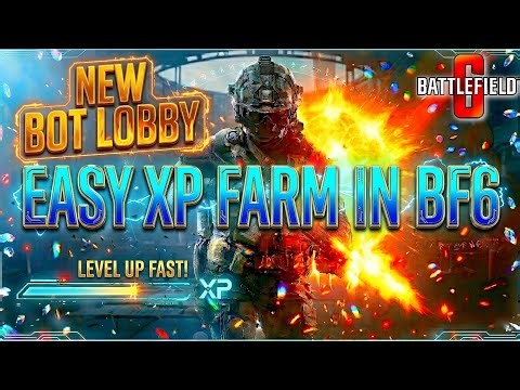 How to Get Max Level FAST in BF6 (New Bot Lobby Code)