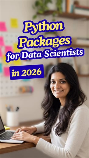 Aishwarya Srinivasan | Data & AI | LinkedIn Top Voice | Python packages you need to learn if you're breaking into data science in 2026 | Instagram