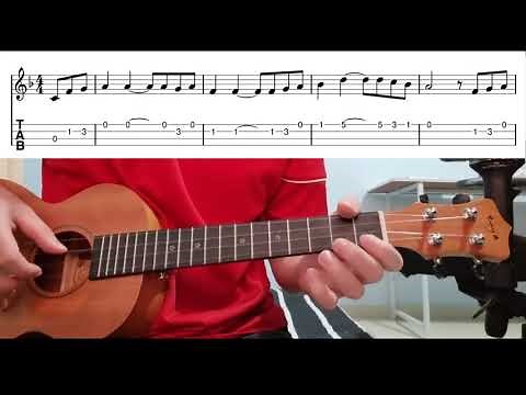 You Are My Sunshine - Easy Beginner Ukulele Tabs With Playthrough Lesson