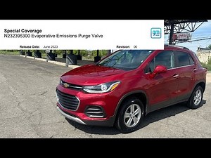 Chevy Trax purge valve recall (extended warranty)