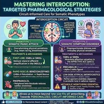The Interoception Circuit: Neurobiology & Psychopharmacology of Somatic Symptoms