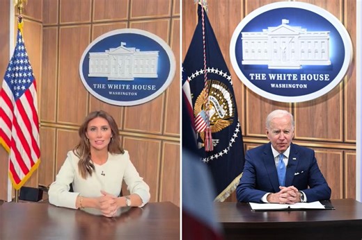 Trump aide Alina Habba gives inside look at Biden’s ‘fake Oval Office’