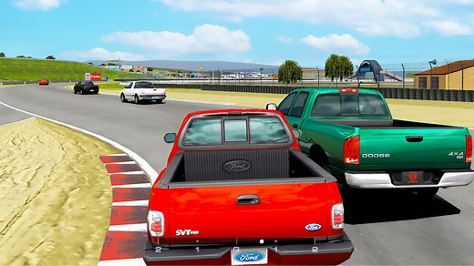 In this Gran Turismo 4 gameplay, I get behind the wheel of the Ford SVT F150 Lightning to take part in the Pickup Truck Race. I challenge tough opponents on the Fuji Speedway, Laguna Seca and Seattle Circuit tracks. Will I be able to win the coveted prize, the Chevrolet Silverado SST Concept '02? Gran Turismo 4 is one of the best PS2 games, and with the PCSX2 emulator, I bring it to life on PC. If you enjoy car games, PC gaming, or classic PlayStation 2 titles, this video is perfect for you. Exp
