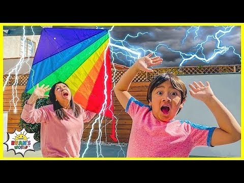 Learn about Kite Experiment and Benjamin Franklin! | Educational Video for kids!