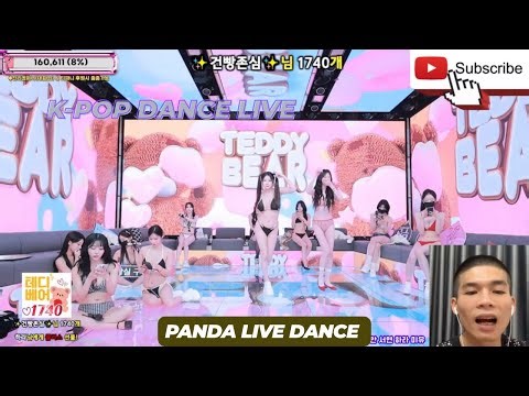 K-pop Dance Live | Jinricp Panda Live Korean Dance Panda Class 아이돌 댄스 라이브 – Idol Dance Live