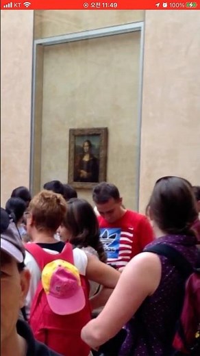 모나리자 루브르 박물관 #프랑스 #프랑스여행 #프랑스파리 #루부르 #모나리자 #monalisa #루부르박물관
