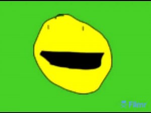 BFB yellow face green screen #bfdi