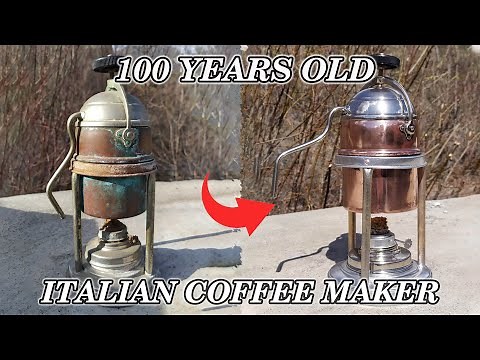 Antique coffee maker restoration