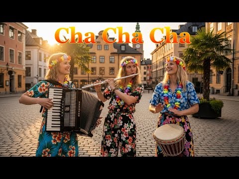 Beautiful Cha Cha Cha Instrumental – Relaxing Latin Rhythm | Accordion, Flute & Guitar