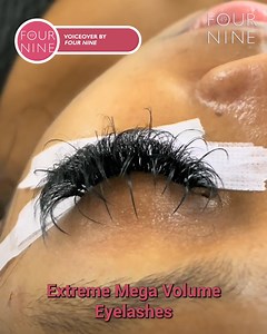 641K views · 6.4K reactions | Eyelash Artist Shows Off Incredible "Extra Mega Volume" Lashes | Four Nine | Facebook