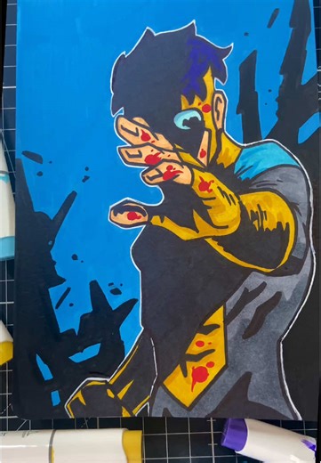 Drawing Invincible: A Unique Comic Art Experience