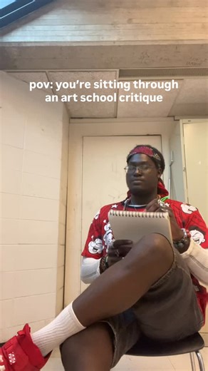 Omauri | Mars On Arts  on Instagram: "feels like an eternity every time  #artschool #artschoollife #artstudent #artstudentlife #artcritique #marsonarts"