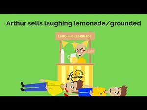 Arthur sells laughing lemonade and gets grounded