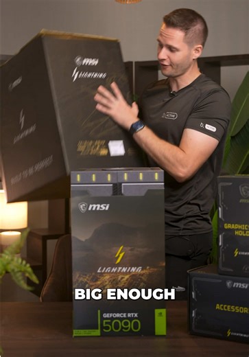 Unveiling the MSI RTX 5090 Lightning GPU