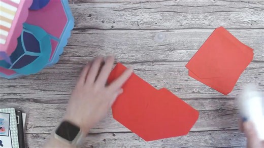 4.4K views · 55 reactions | Watch Helen create a beautiful spinning papercraft carousel with everyday items.  She takes various bits and bobs and turns them a gorgeous make from her newest launch - Fairground Attraction!  ✨ Shop the FULL Fairground Attraction collection exclusively on CraftStash: https://www.craftstash.co.uk/inspiration/new-simply-made-crafts-fairground-attraction/ #craftstash #simplymadecrafts #fairgroundattraction #helengriffinuk | Craft Stash | Facebook