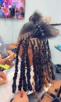 Boho Twists Tutorial 2-Strand Spring Twist for a Kinky Natural Look #BohoTwists #KayglamsBeauty