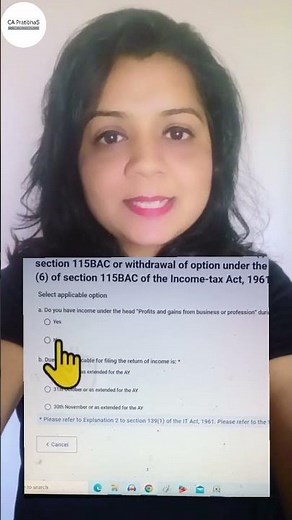 How to file 10 - IEA? File form 10 - IEA. Select Old Tax Regime