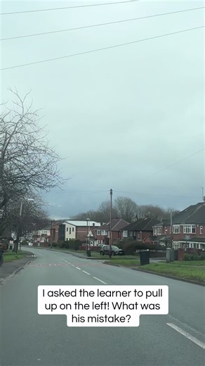 Pulling up on the left