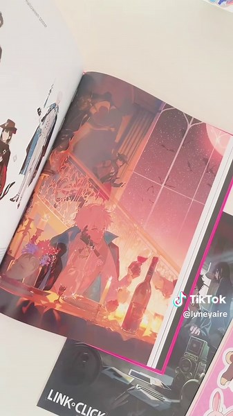 — link click art book 💗✨ #artbook #linkclick #manga #manhua #donghua