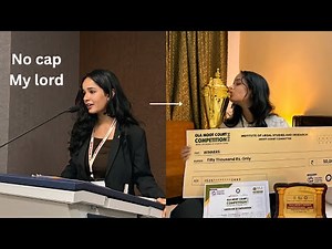 My First Moot Court Competition and Winning IT!