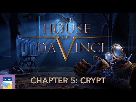 The House of Da Vinci: Chapter 5 Crypt Walkthrough Guide & iOS Gameplay (by Blue Brain Games)