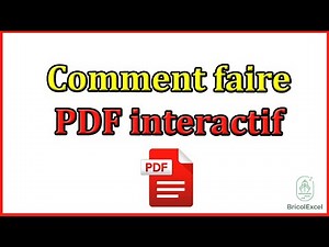 Comment faire pdf interactif