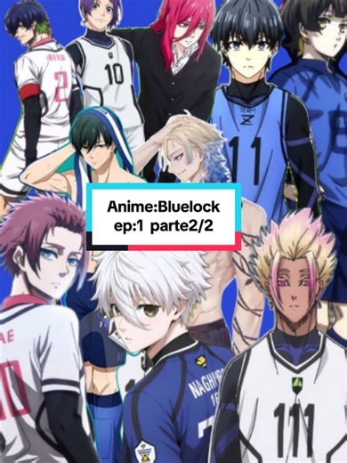 Anime: Blue Lock ep:1. parte 2/2 #anime #fyp #animeedit #fotball #copadomundo#bluelock #bluelockedit