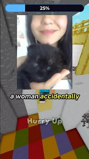 Women Raises Panther by Accident #roblox #robloxshorts #robloxedit