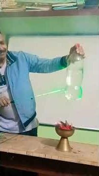 Refraction of light in different methods #physics #scienceexperiment #students #education