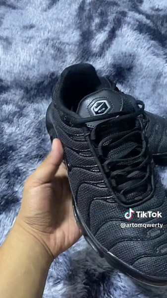 Air Max Plus TN All Black #fyp