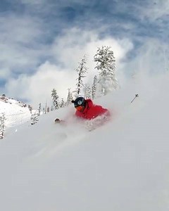 4K views · 99 reactions | Come join us to ride powder like this at Squaw Valley Alpine Meadows next year! Our Mountainwatch Ikon Pass tour kicks off in Squaw then we'll visit 4 other world class ski destinations across North America. Check out all the details here: https://www.mountainwatch.com/travel/north-america-ikon-tours/  @chrisfarro & @emiliomag ⛷@chuckpatterson | Mountainwatch | Facebook