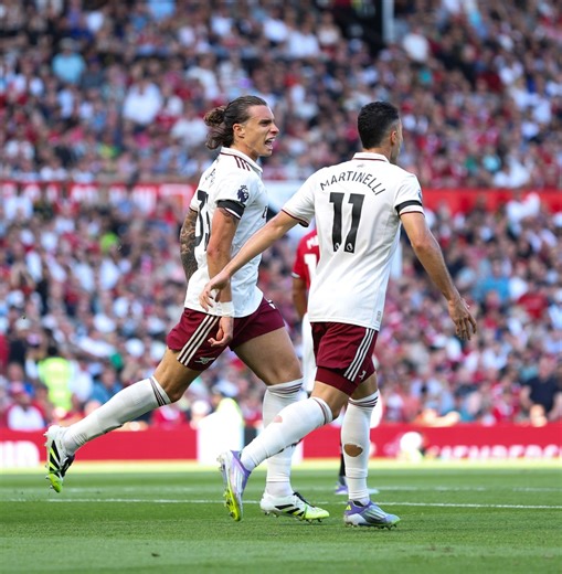 A hard-fought win on the opening day 🫡 Watch highlights from our 1-0 victory away at Manchester United in August 🎞️ | Arsenal