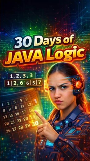 🎯 Java Logic from Zero to Hero in 30 Days #shorts
