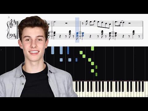 Shawn Mendes - There's Nothing Holdin' Me Back - Piano Tutorial