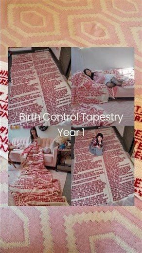 year 1 progress on crocheting my birth control information sheet word for word