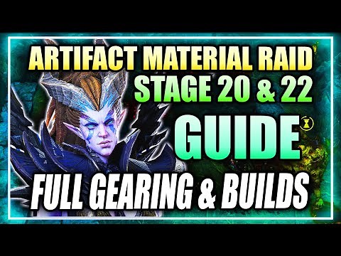 Guide AMR Stage 20 & 22 - Full Gearing and Builds WALKTHROUGH ⁂ Watcher of Realms