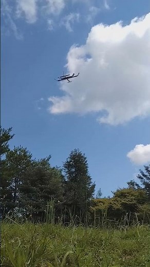 自作ゴム動力プロペラ飛行機(小型)