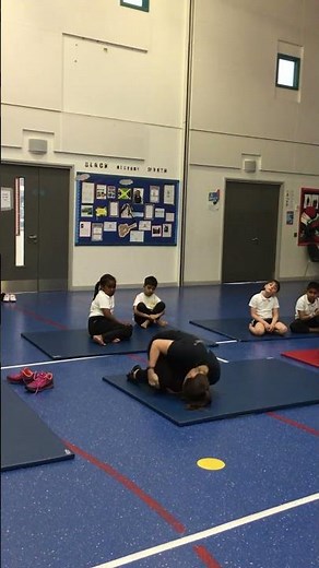 Egg roll for Primary Gymnastics