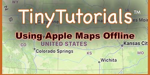 Using Apple Maps Offline