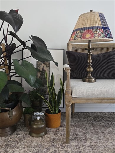 Vintage Sari Beige/blue Ikat Pleated Empire Lamp Shade - Etsy