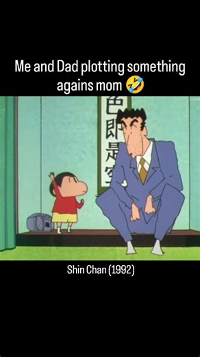 Ani4mation on Instagram: "Follow for more anime best moments @_ani4mation_ Anime: Shin Chan (1992) Here is some information about it: Crayon Shin-chan follows the daily misadventures of Shinnosuke “Shin” Nohara, a mischievous, brutally honest, and wildly inappropriate five-year-old boy living in Kasukabe, Japan. With his childish logic, strange dances, and zero filter, Shin constantly embarrasses his parents—especially his short-tempered mother Misae—while unintentionally causing chaos everywher